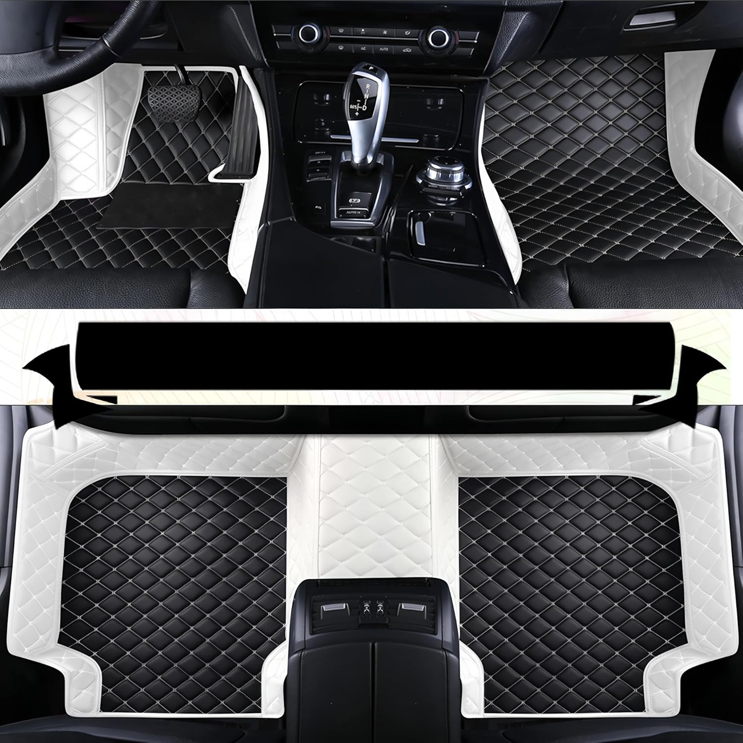 Customize All-Weather Protection Luxury Leather Floor Mats for Cars