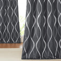 NICETOWN Extra Long Blackout Curtains Grey 52in x 102in - Energy