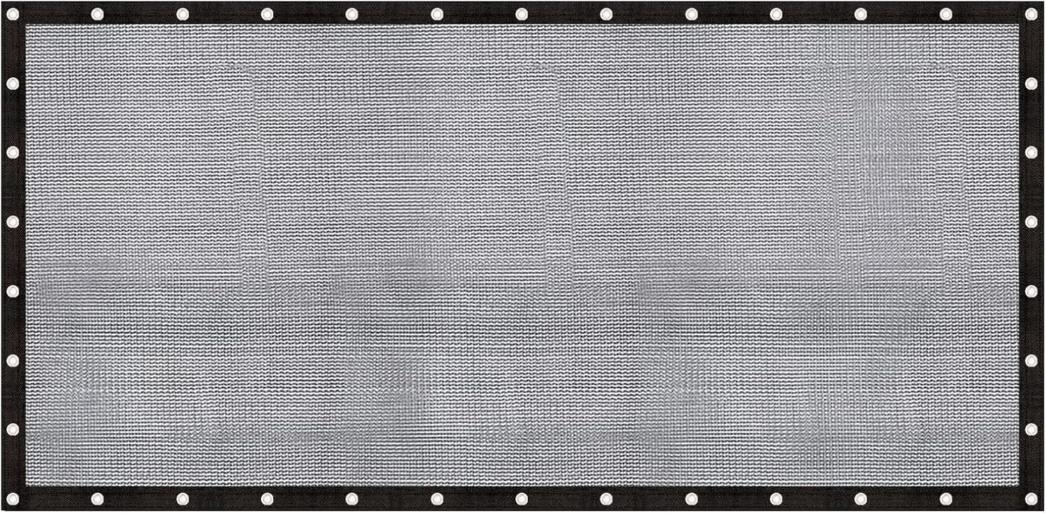 Cool Area 60-70% Shade Cloth Heavy Duty Mesh Tarp for Outdoors