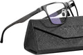 Blue Light Reading Glasses for Men Women - Carbon Fiber Comfort