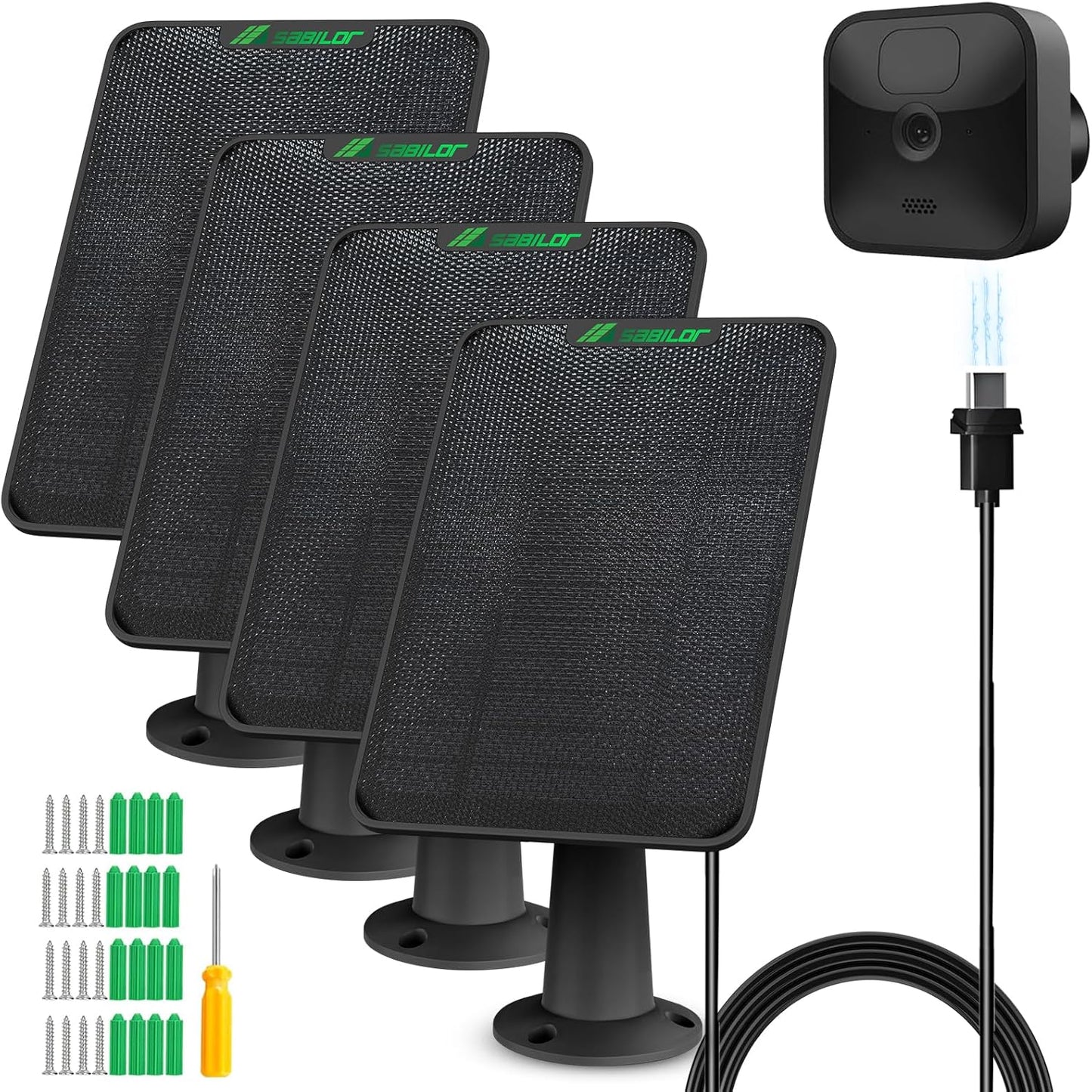 6W Solar Panel for Blink Camera Outdoor - Reliable Power Source
