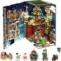 Book Nook Kit - CUTEBEE DIY Christmas Miniature House Bookend