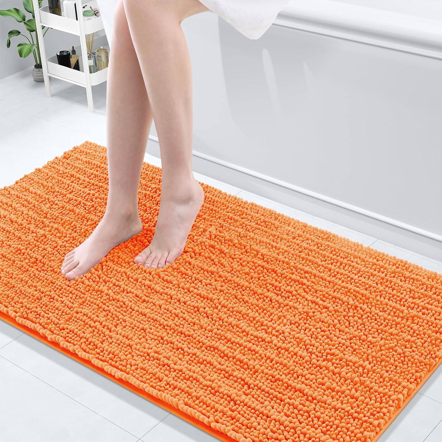 Arotive Luxury Chenille Bathroom Rug Mat for Ultimate Comfort