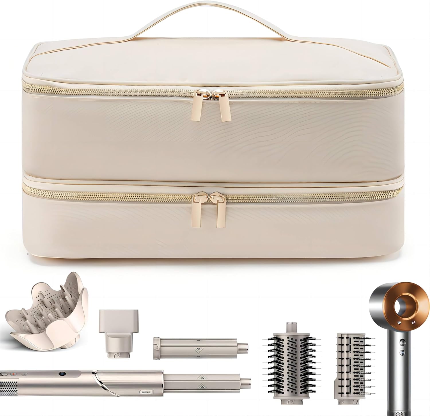 Shark Double-Layer Hair Tool Case by Doyosh