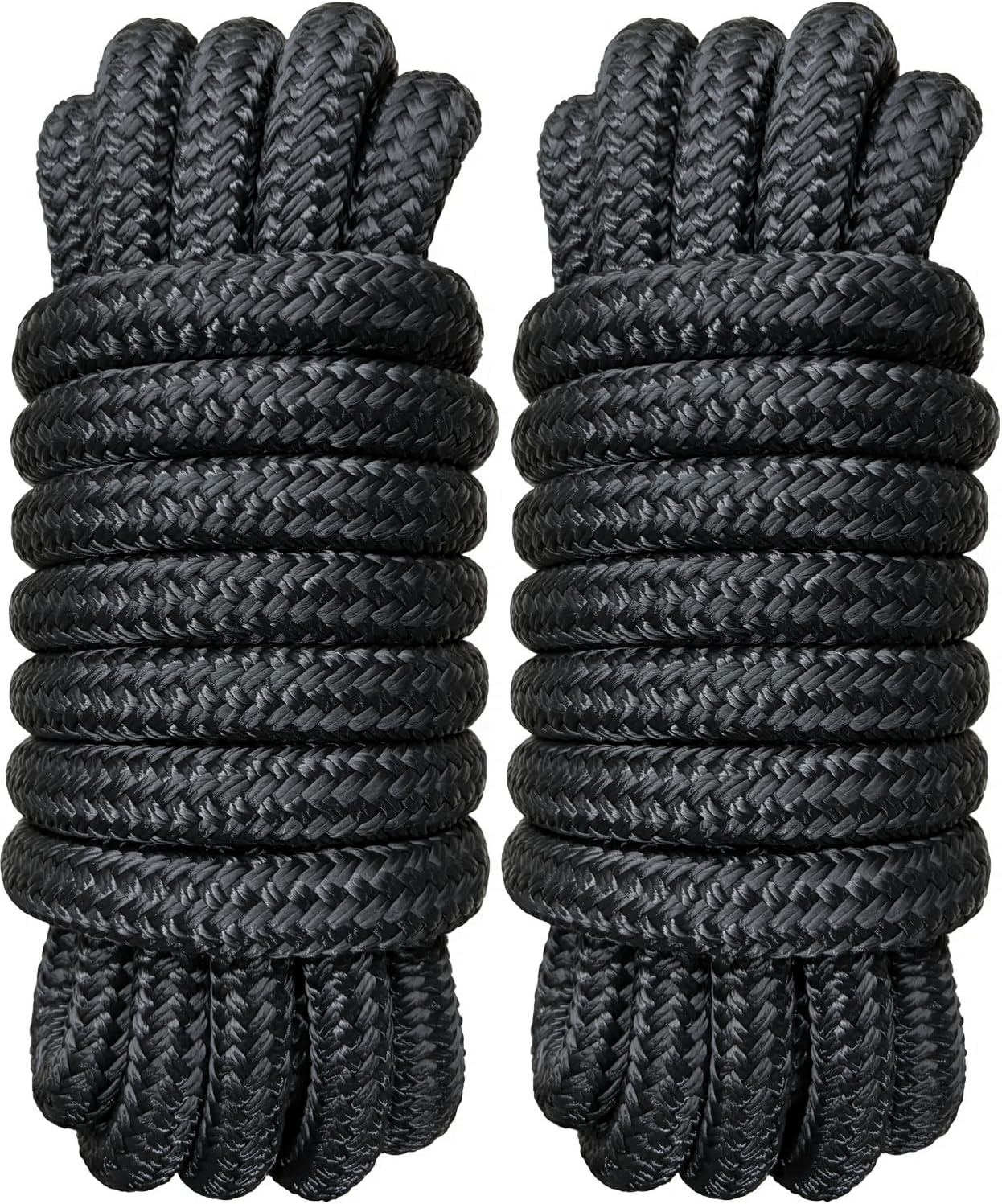 Boat Dock Lines 3/4in x 20ft - Durable Nylon Ropes for Docking