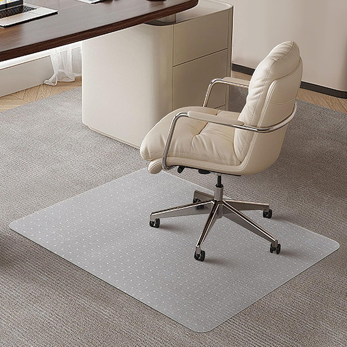 Office Chair Mat for Carpet Floors - Durable 48in x 36in Size
