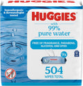 Huggies 99% Pure Water Baby Wipes, Unscented - Gentle Cleaning Power