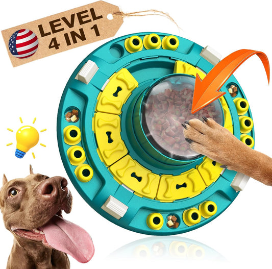 Smart Dog Interactive Puzzle Toy Level 4 - Mental Stimulation