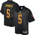 Men's Jayden Daniels Black Washington Commanders Pro Line Jersey