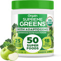 Orgain Supreme Greens Powder - Organic Greens, Probiotics & Adaptogens