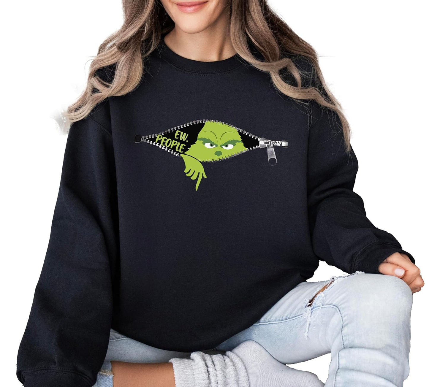 Ew. People Ugly Christmas Characters Shirt