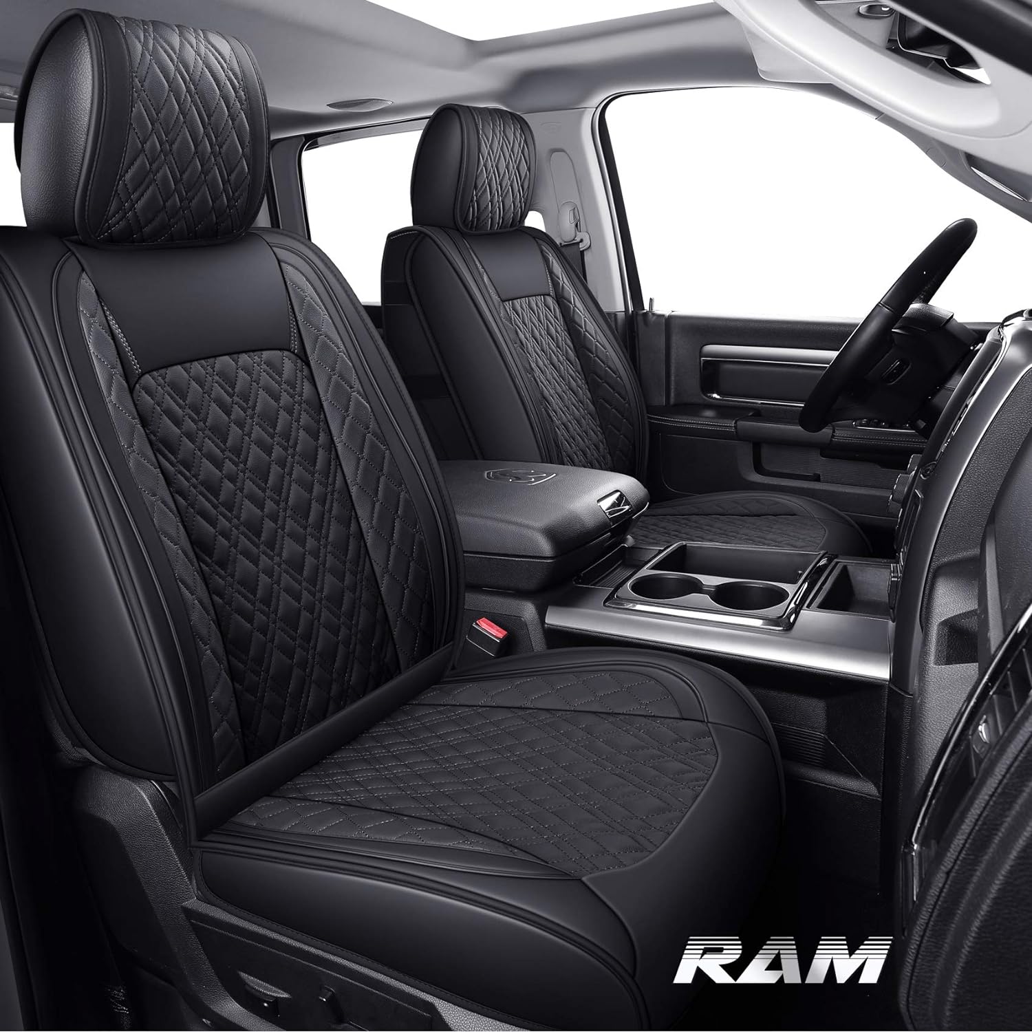 Custom Fit Car Seat Covers for Dodge Ram 2009-2024 Models