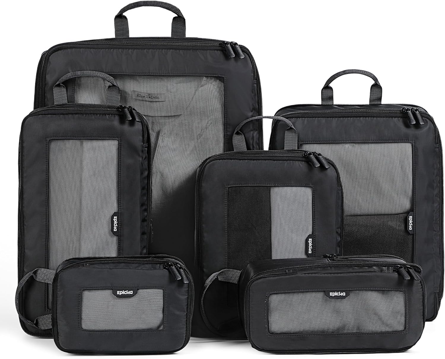 EPICKA TripCozy Compression Packing Cubes - Travel Organizer Set