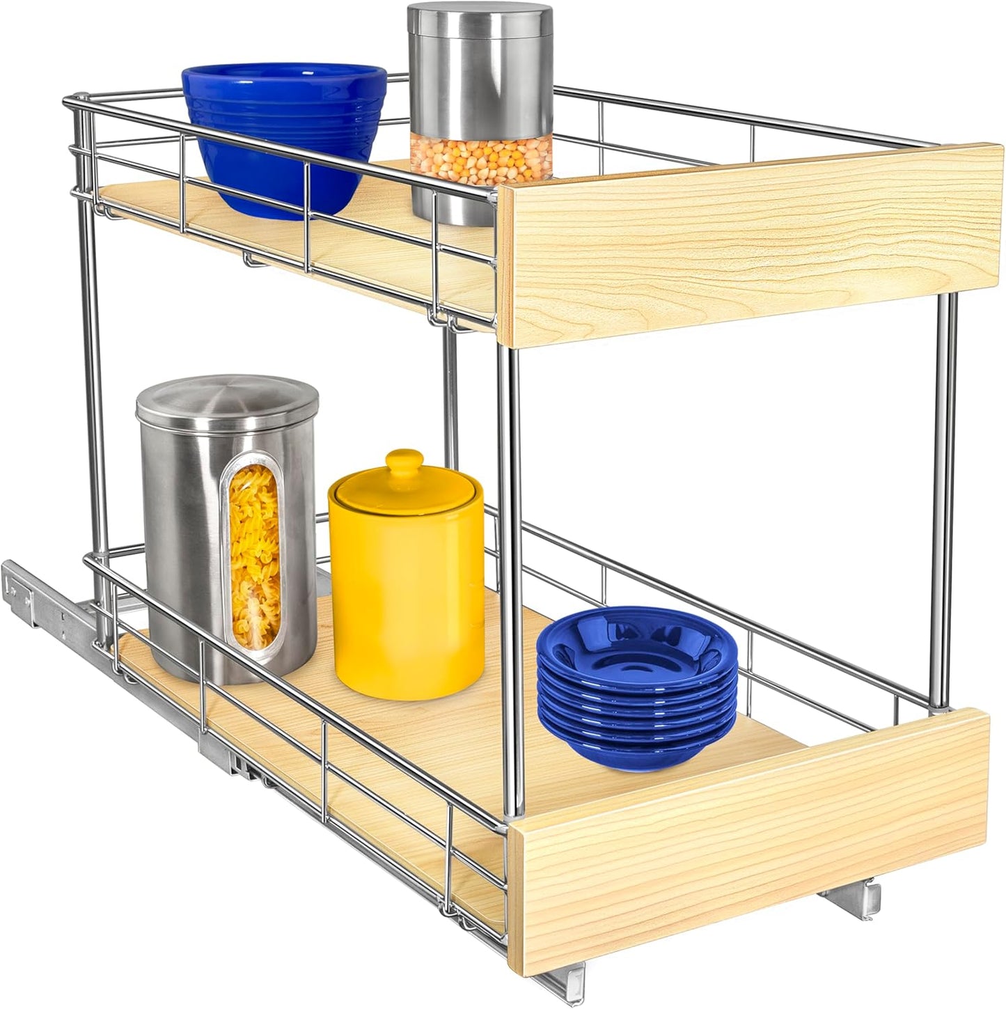 LYNK PROFESSIONAL Pull Out Cabinet Organizer - 11in x 21in
