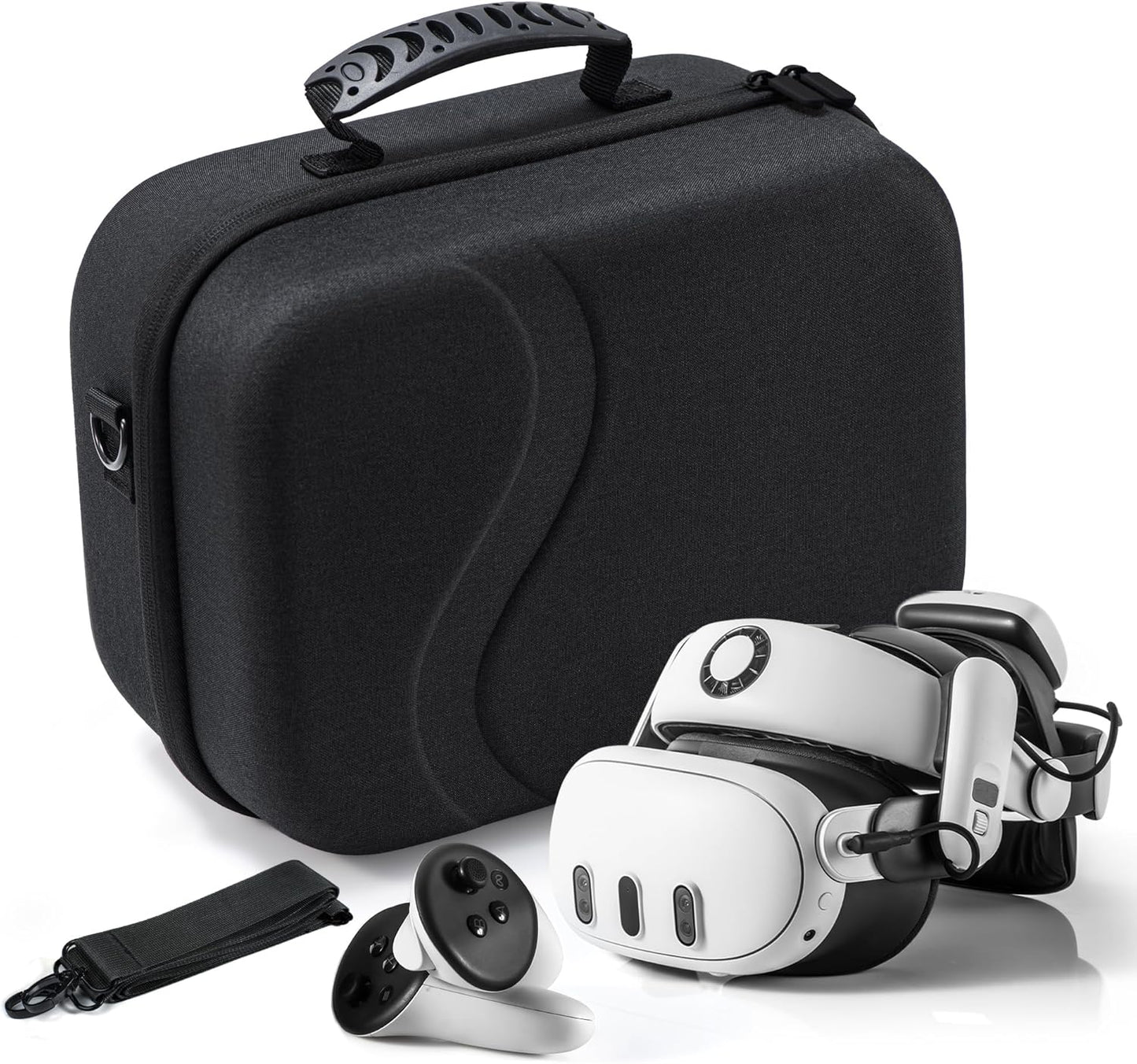 DEVASO Carrying Case for Meta Quest 3 - Travel Storage Bag