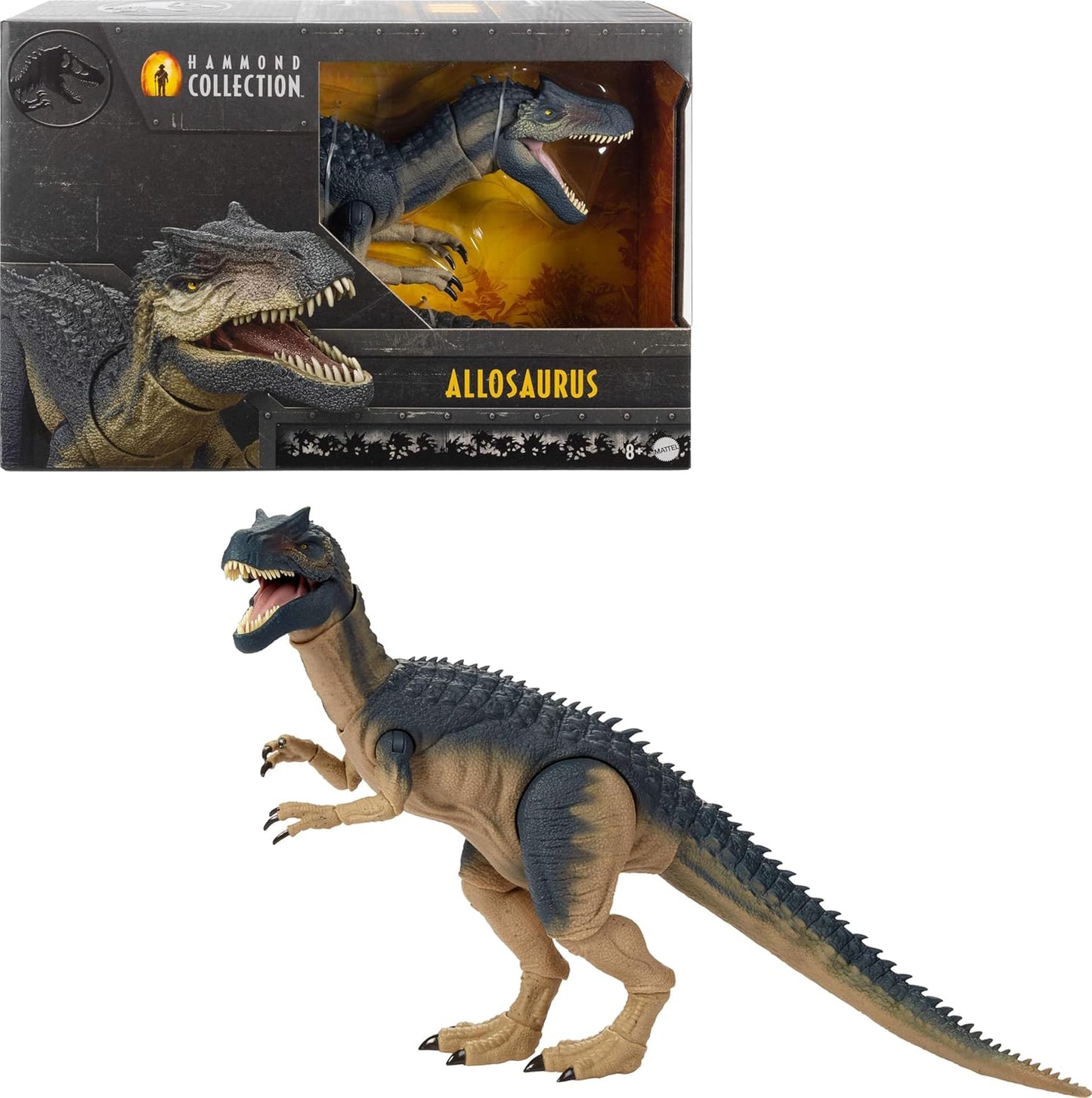Jurassic World Hammond Collection Allosaurus Dinosaur Action Figure