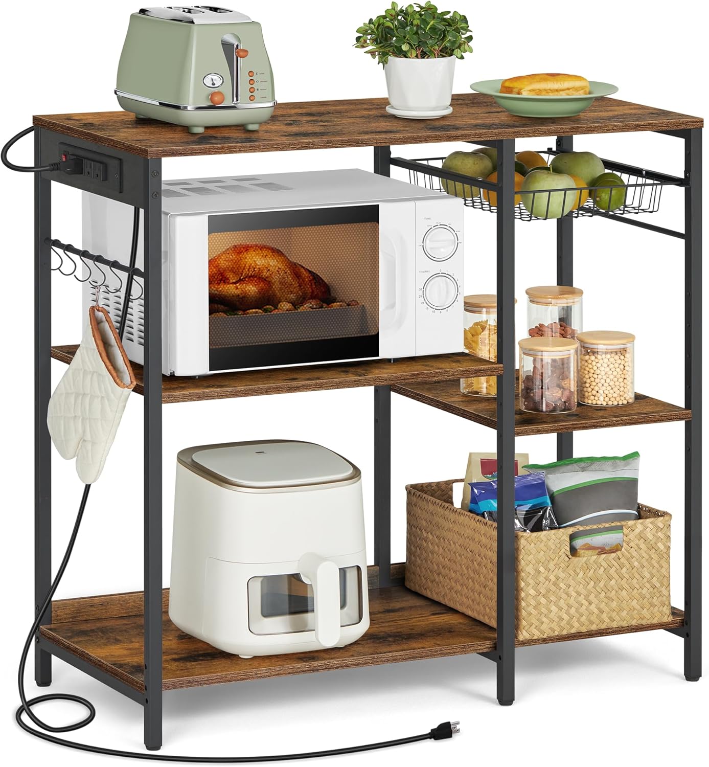 Multifunctional Kitchen Organizer by VASAGLE