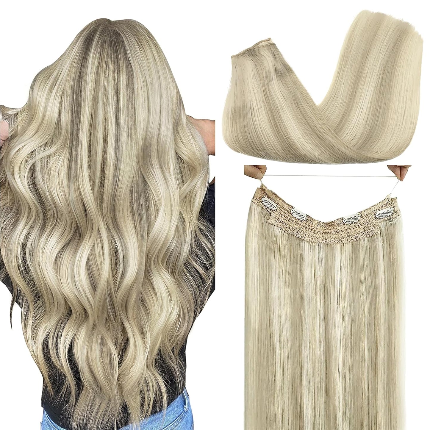 GOO GOO Wire Hair Extensions for Effortless Glamour and Style