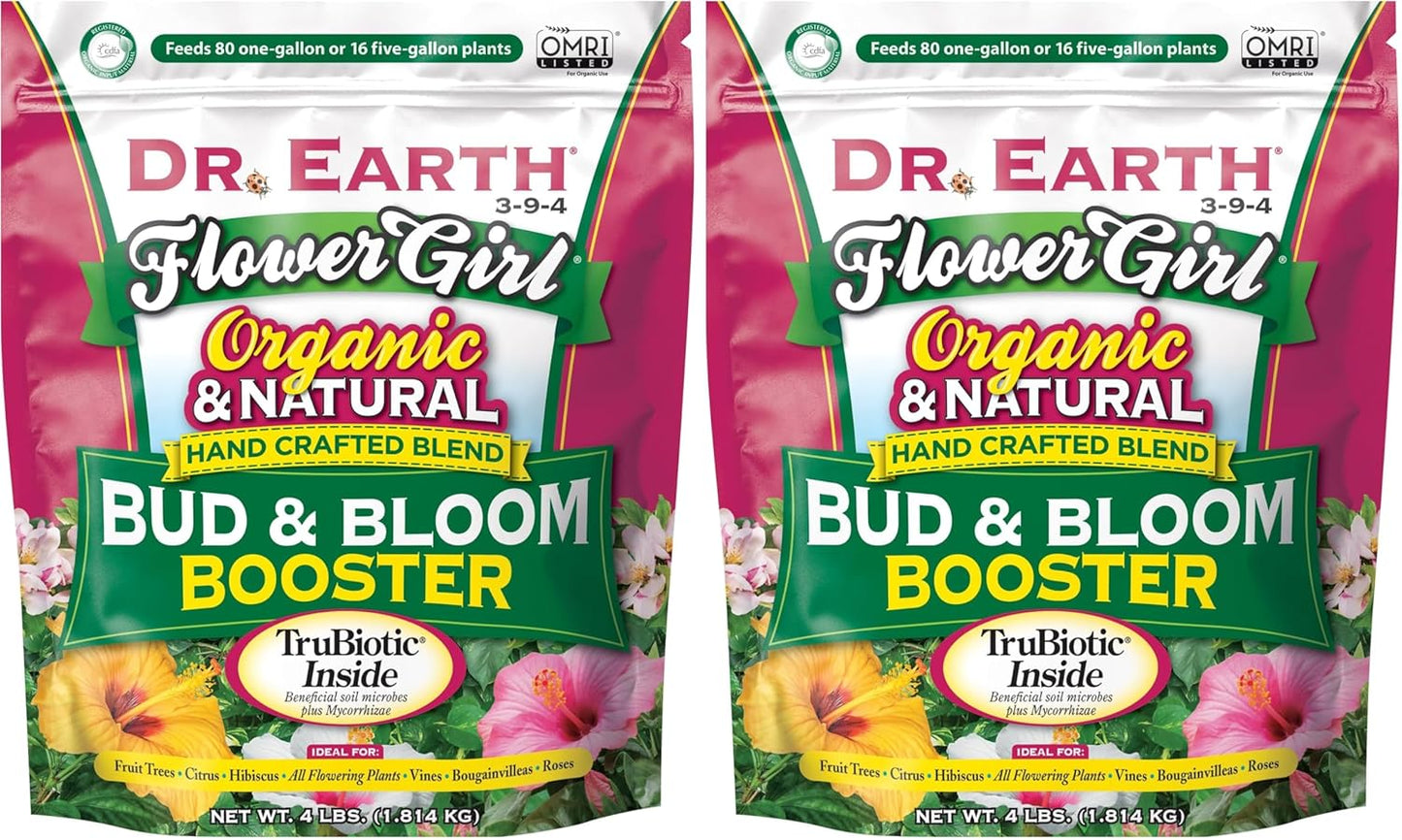 Dr. Earth Organic 8 Bud & Bloom Fertilizer for Healthy Plants