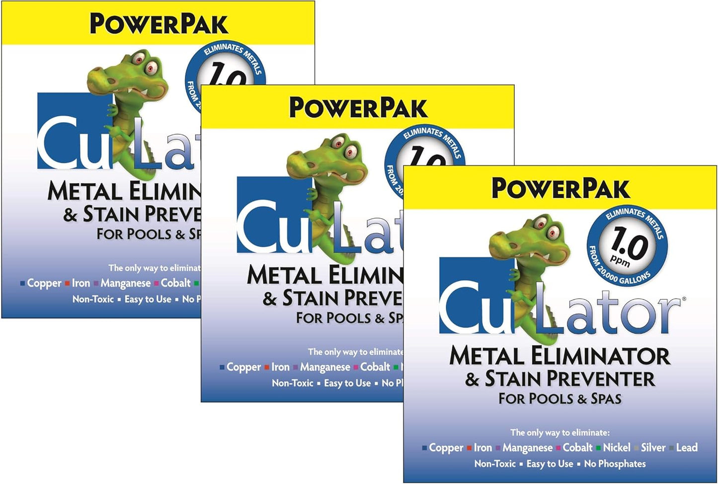 CuLator Metal Eliminator and Stain Preventer for Pools & Spas