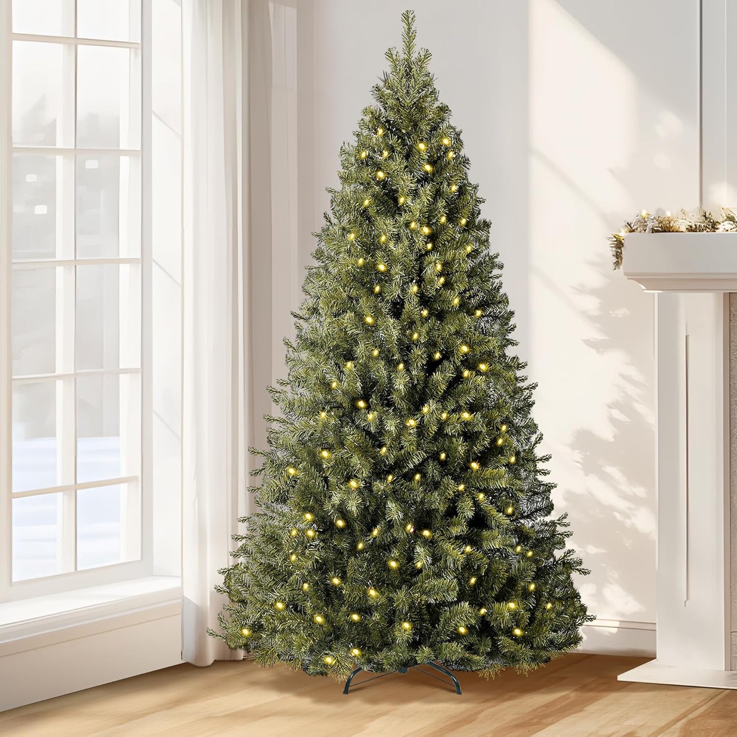 Annecy 7.5ft Pre-Lit Christmas Tree for Festive Decor