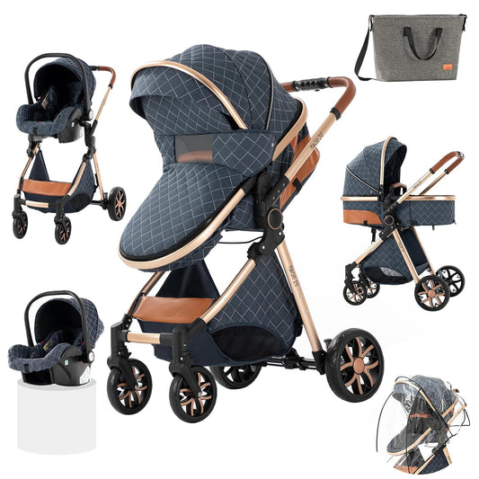 3 in 1 Baby Stroller Travel System for Newborns and Infants