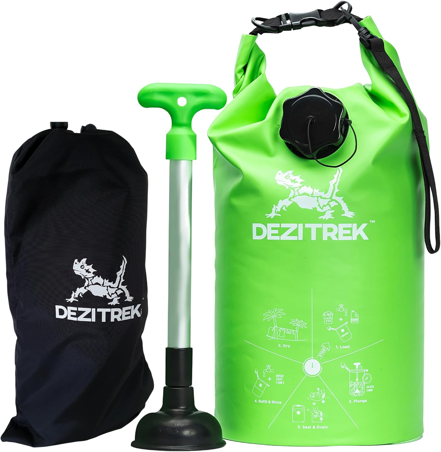Dezitrek Portable Eco-Friendly Wash Set