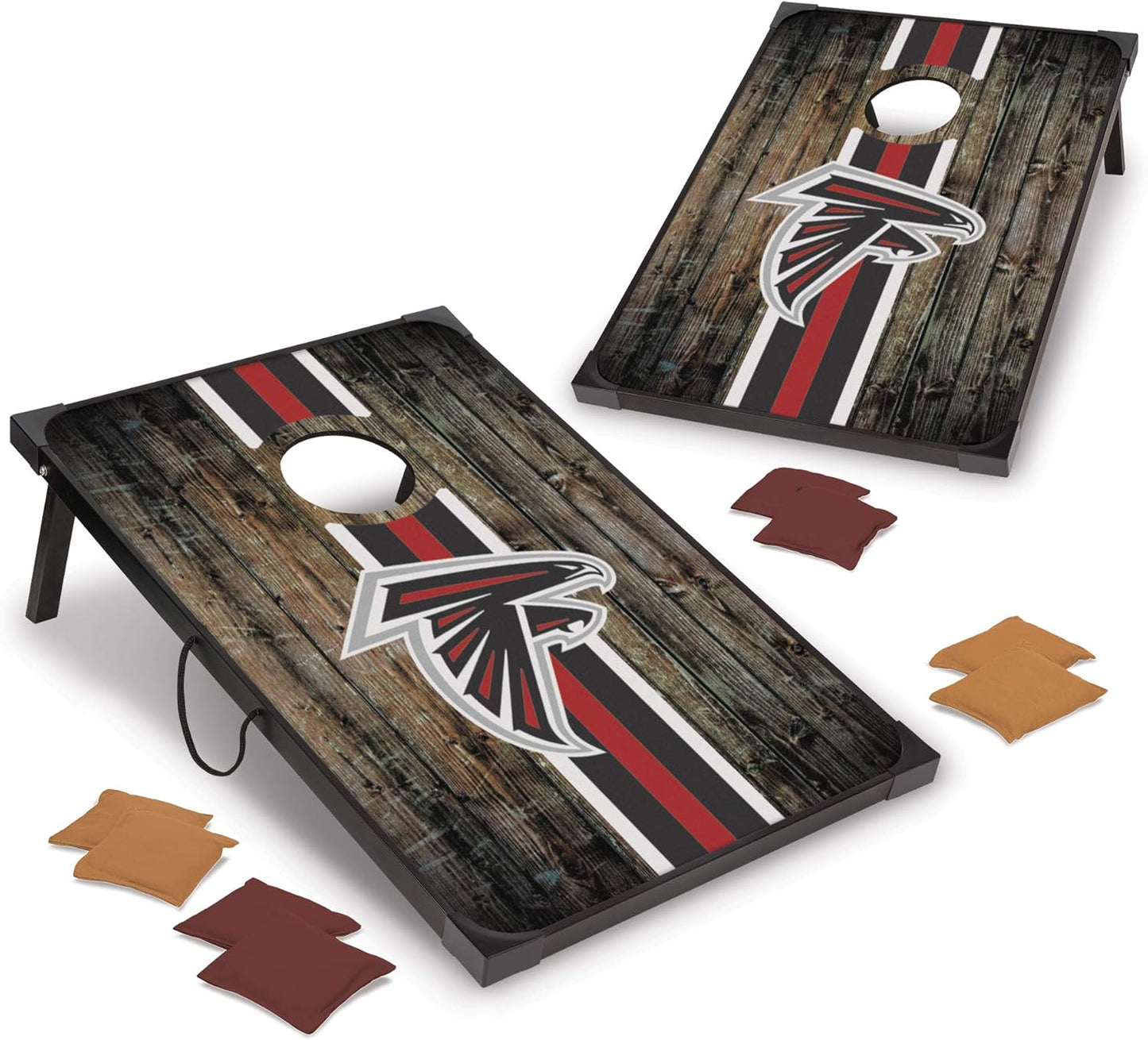 NFL 2ft x 3ft MDF Deluxe Cornhole Set for Tailgating Fun