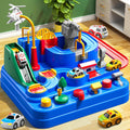 Car Race Track for Kids Ages 4-8 - Interactive Ramp Playset