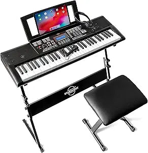 Starument 61 Key Premium Electric Keyboard Piano for Beginners