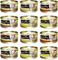 Tuna with Anchovies Canned Cat Food Variety Pack - Premium Grain-Free