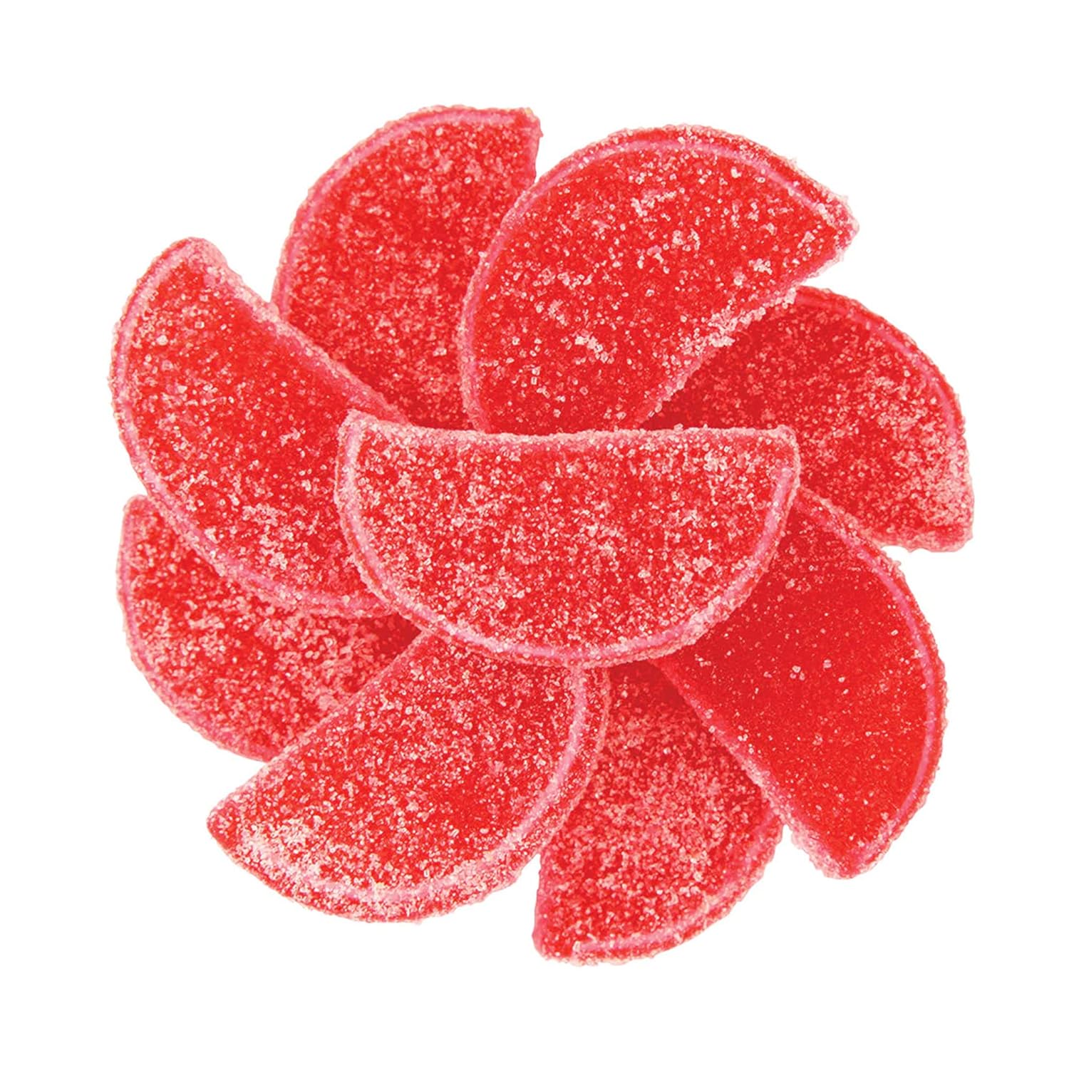 Delicious Fruit Slices Jelly Candy - 3 Pound Red Raspberry Treats