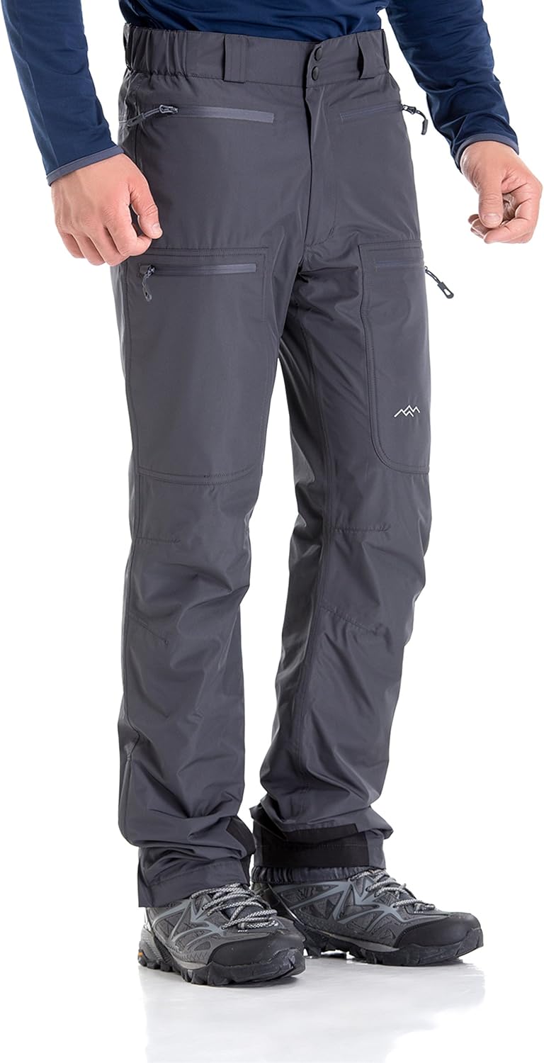 Mens Ski Snowboard Pants - Waterproof Insulated Winter Gear