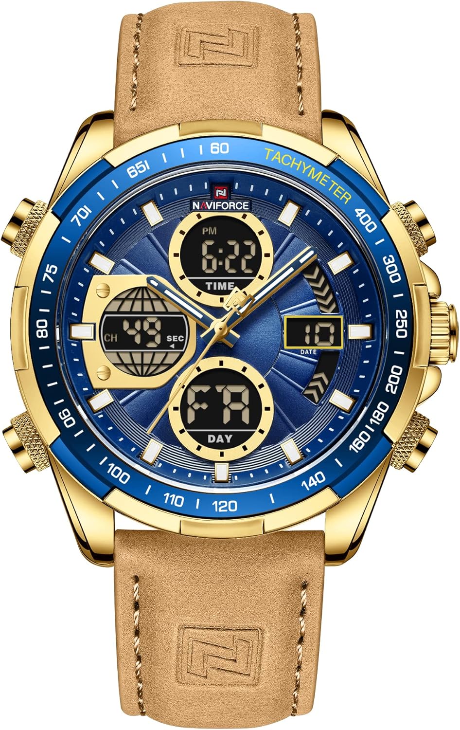 NAVIFORCE Men's Military Digital Watch: Sporty & Stylish Design