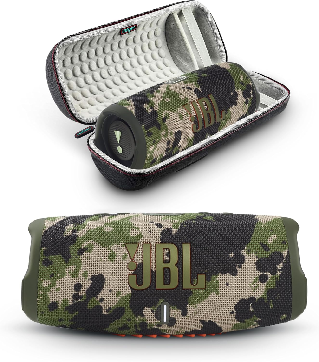 JBL Charge 5 Portable Bluetooth Speaker with Hardshell Case