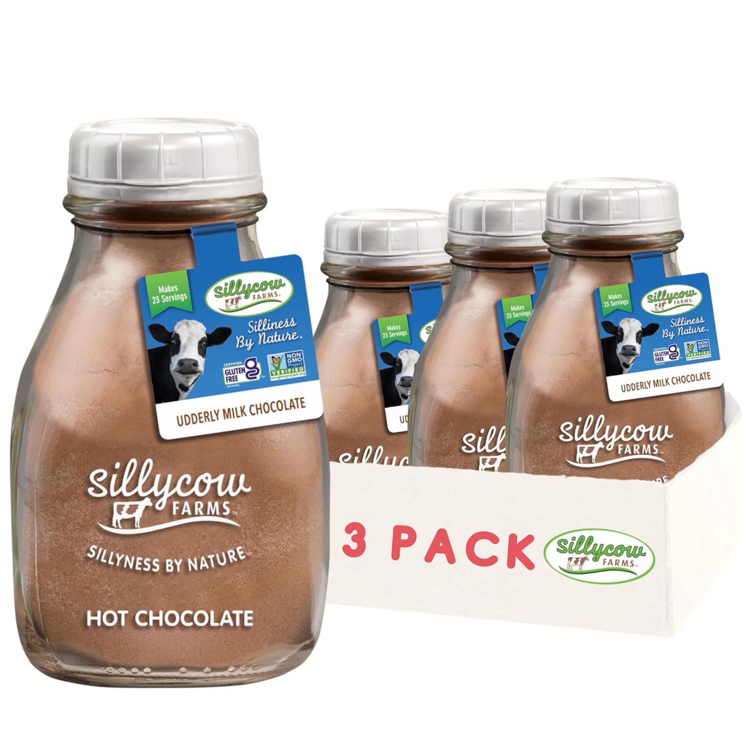 Sillycow Farms Hot Chocolate Mix Udderly Milk - Rich Cocoa Delight