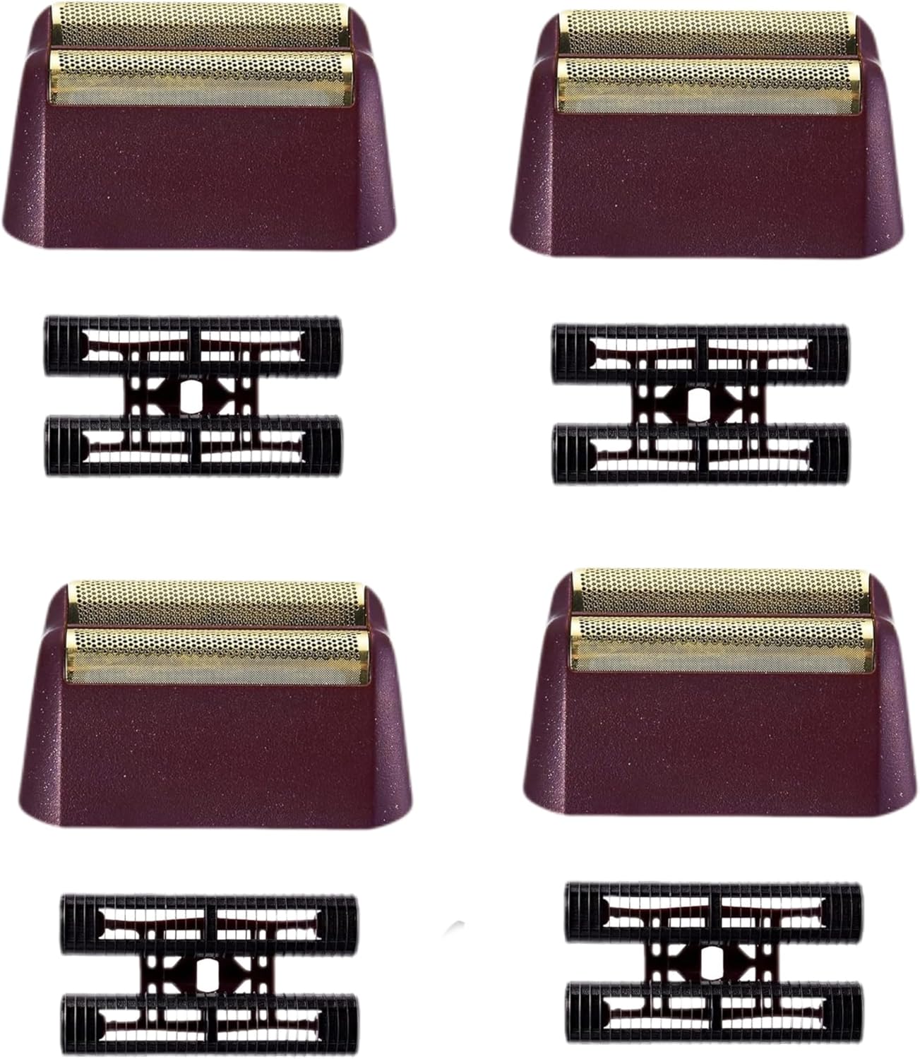 Replacement Foil for Wahl 5 Star Finale Shaver - 4 Pack Red
