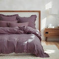 Luxurious 100% Linen Duvet Cover Set for King Size Bedding
