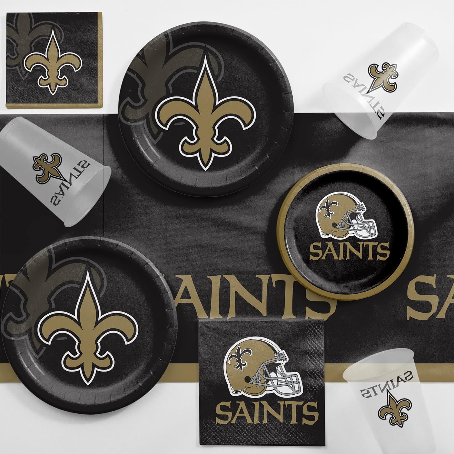 New Orleans Saints Party Supplies Kit for Ultimate Game Day Fun