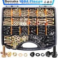 1004Pcs Metric Bolts and Nuts Assortment Kit - Complete Workshop Set