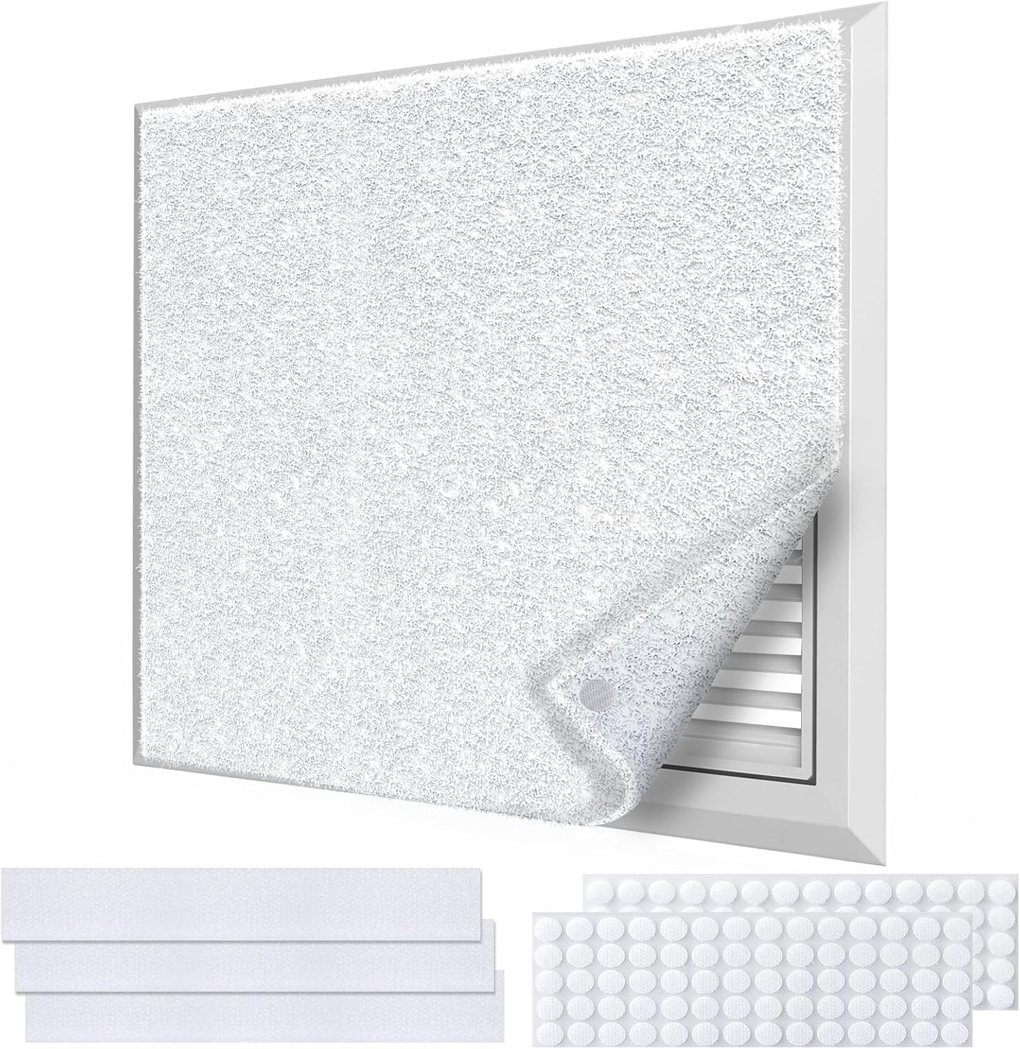 Demiwise 20x100 Inch Air Vent Filter Set - Cut to Fit, Electrostatic Filter Media