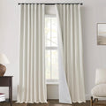 PANELSBURG 120 in Primitive Linen Texture Blackout Curtains - Total