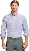 Izod Mens Performance Comfort Long Sleeve Shirt - Reliable Everyday