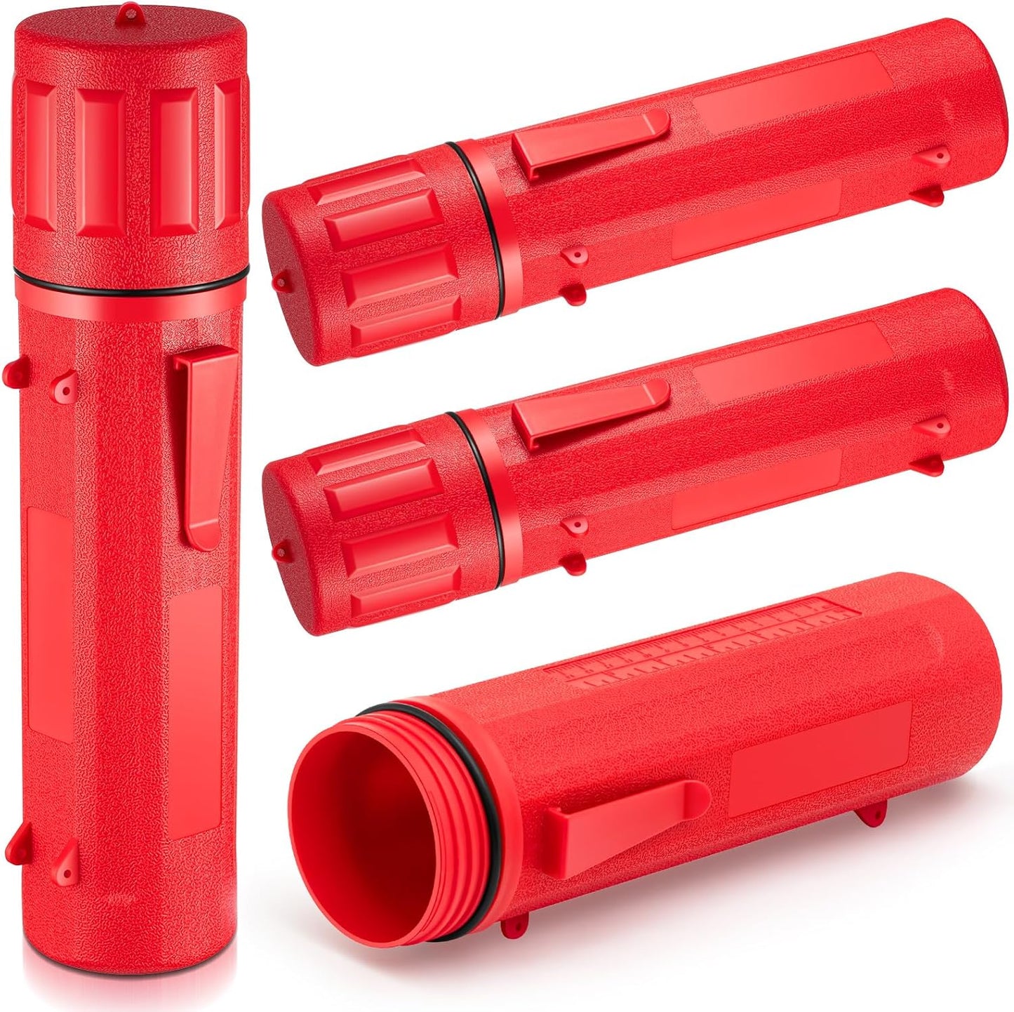 Zonon 4 Pcs Electrode Rod Storage Tube for Welding Rods