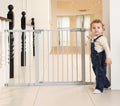 29-57in Baby and Pet Safety Gate 30in Tall - One-Hand Open