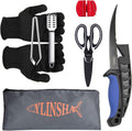 Fishing Knife Fish Cleaning Kit 7 PC Set - Complete Fillet Tools