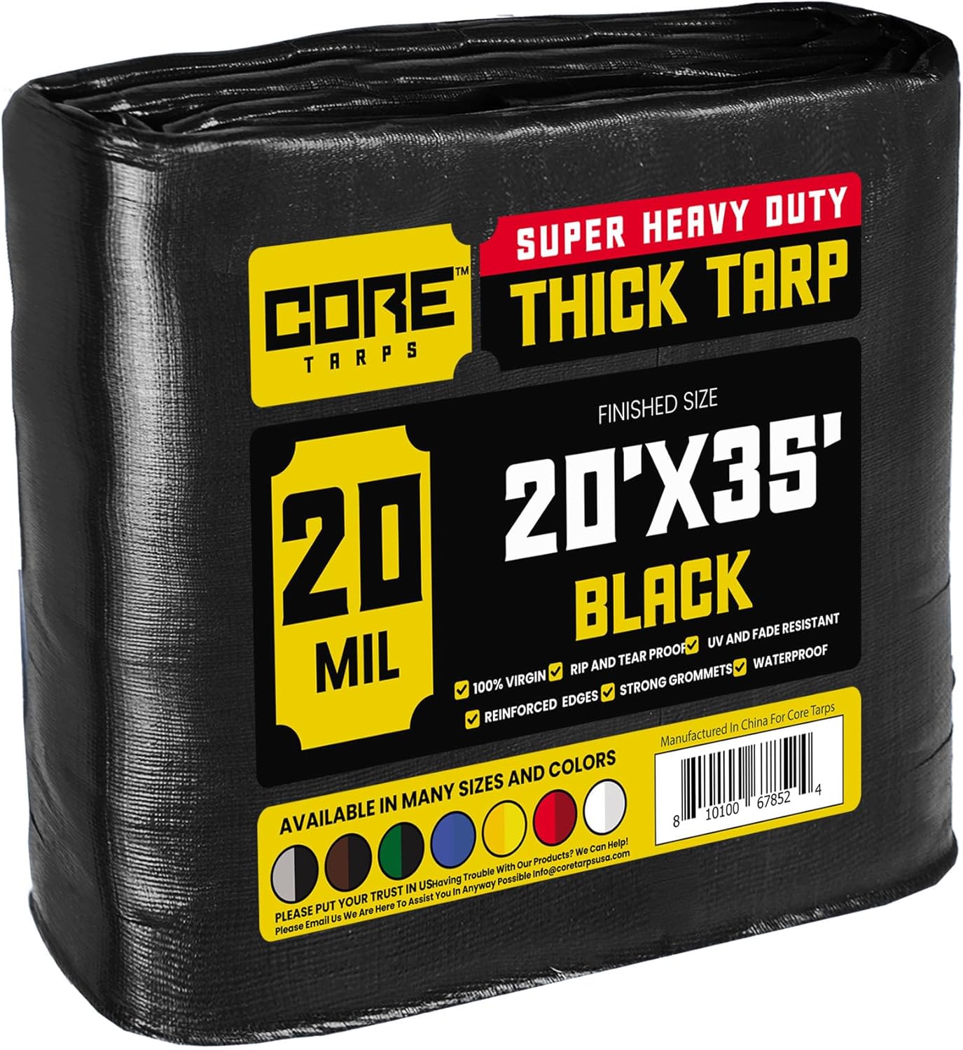Core Tarps Extreme Heavy Duty 20 Mil Tarp Cover Review