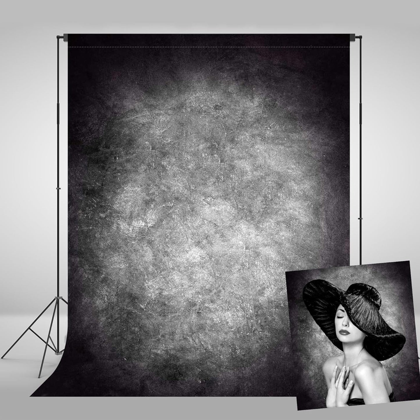 8x10ft Vintage Grey Backdrops for Photography Studio Use