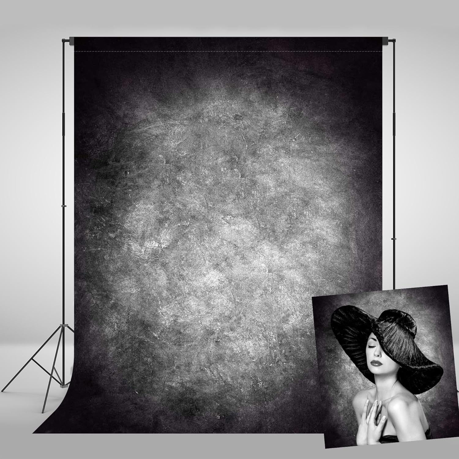 8x10ft Vintage Grey Backdrops for Photography Studio Use