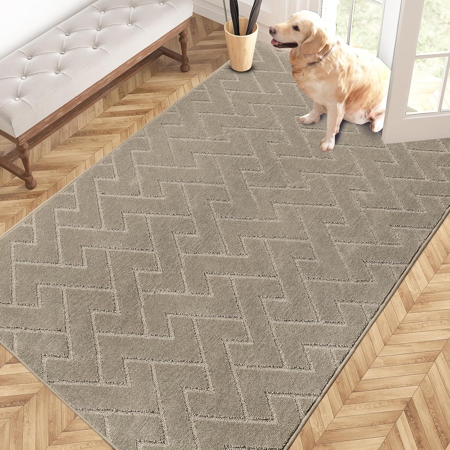 PURRUGS Easy Care Area Rug 4ft x 6ft for Every Home Need